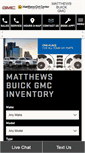 Mobile Screenshot of matthewsgmcenter.com